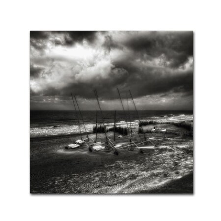 Trademark Fine Art Yvette Depaepe 'Riders On The Storm' Canvas Art, 35x35 1X00109-C3535GG